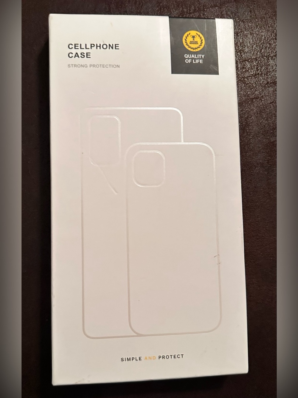 White Cellphone Case – Slim Protective Cover for 13 Pro